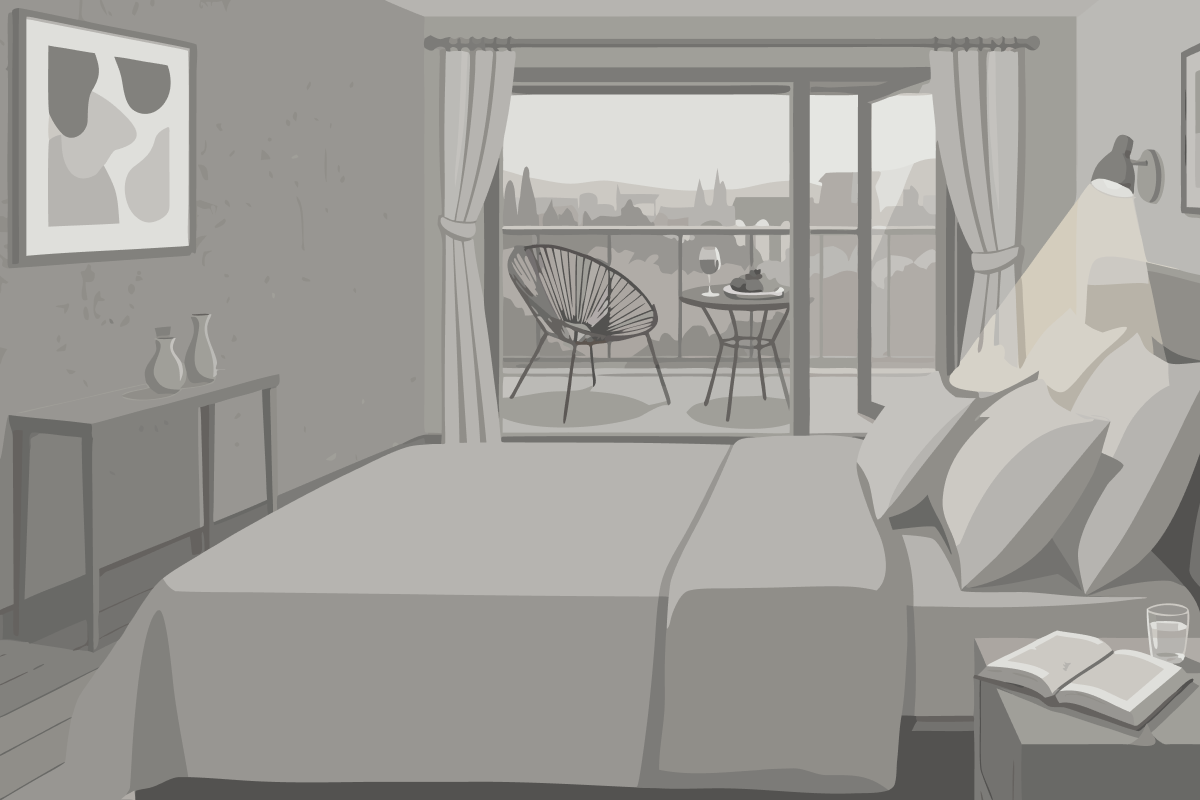 Suite Junior Deluxe con vistas a la ciudad